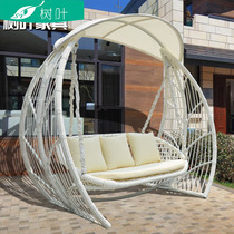 Hanga Fuji Chain Channel Balcony Outdoor Garden Adult Childrens indoor lazy home cradle chair swing