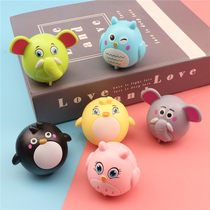 Mini animal back to the car Children creative fall resistant inertia 2-6 years old male and female baby kindergarten small gift