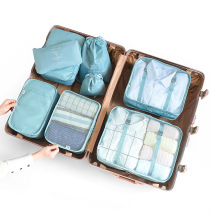Cross-border travel storage bag luggage underwear shoes corset pocket travel finishing bag clothing clothing storage bag set