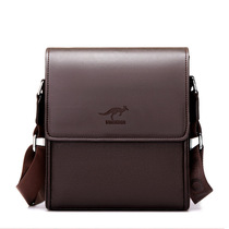 Boden Kangaroo Mens bag Business Mens bag casual shoulder bag Shoulder Bag Mens briefcase backpack leather bag tide