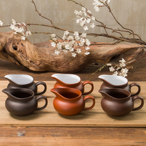 Purple sand fair cup tea separator Large Yixing Zhu Mud Antique Kung Fu tea accessories Ceramic tea ceremony tea drain
