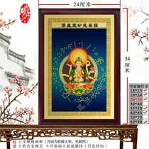 The King of the Stars and the BodhisattBodhisattva portrait of the Buddha