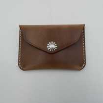 American new cowhide drivers license card holder female card holder Horween horween Cxl card wallet business card holder