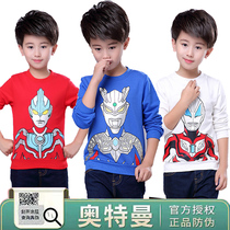 Ottman clothes spring clothing Spider-Man tide children clothing childrens clothing boy boy long sleeve spring and autumn money baby blouse