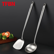 TFBN 304 stainless steel scoop fried shovel and long - handle soup spoon housekitchenware chef dedicated