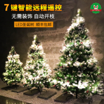 Jade rabbit 1 5 meters 1 8m2 1 luxury encrypted Christmas tree package 2020 new Christmas decoration scene layout