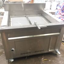 Commercial Fried Tofu Fried Tofu Fried Tofu Chicken Claw Oil Fryer Large Fully Automatic Oil Blow Up Oil-Water Separation Electric Fryer
