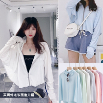 Cooling 8-degree zomolv light-changing sunscreen female anti-UV upf50 light and thin breathable comfort relaxed 100 lap