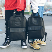 Hong Kong junior high school backpack male simple fashion trend High School student bag female leisure travel computer bag