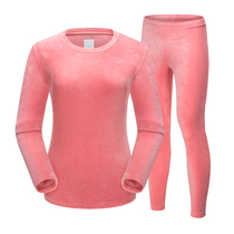 Exploration of autumn and winter thermal underwear for men and women plus velvet thickened warm couples underwear set cold-proof warm clothing pants