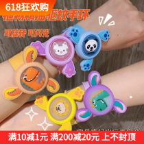 Cartoon Goes To Mosquito Bracelet Childrens Bracelet God-Ware Watch Mosquito Repellent Special Baby Clap Ring Girl Shine