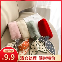 Children's scarf for men and women with children cartoon winter warm imitation rabbit fur fake collar autumn and winter baby scarf new product