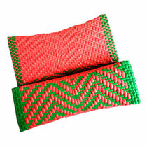 (A pair of clothes) Chaoshan hand-woven Four Seasons plastic pillow wire wedding supplies old-fashioned red pillow