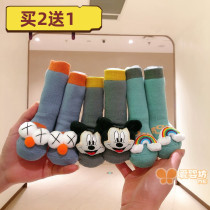 Baby socks autumn and winter cotton winter thickened warm newborn baby baby toddler toddler winter socks