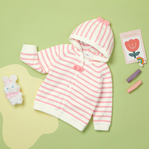 Ballabala baby jacket plus suede 2021 winter dress new female baby double warm wave 200421105001