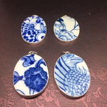 New jewelry Chinese style to send girlfriend foreign guests gift porcelain pendant creative design