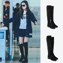  Reba the same STUART WEITZMAN black over-the-knee boots half a size (Spain 6403990090)