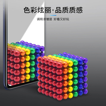 5mm Buckball 100000 magnet eight gram ball magnet magnet ball bead decompression magic bead puzzle building block toy magnetic rod