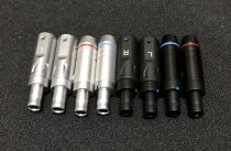 Plated black silver upgrade-HD800 plug HD800S HD820 Dharma D1000 headphone wire pin