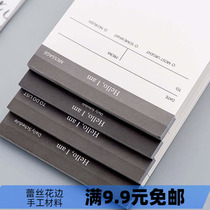 Business day plan This office book tearable notepad Stationery Desktop note This memo schedule