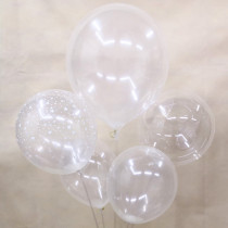 Thickened import 10 inch 18 inch 36 inch transparent ball latex balloon wedding wedding room Festival party decoration