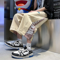 Big Code Sports Shorts Women Loose Summer Fat Mm Student Design Sense Casual Straight Cylinder Broadleg Seven Pants 200 Catty