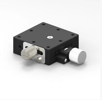 Dovetail screw drive manual fine-tuning translation table X-axis LWFX60-R feed screw slide table XEG60