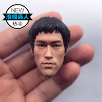 Soldier head sculpture 1 6 Bruce Lee classic calm version of the head sculpture spot