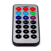 Single chip learning board remote control infrared remote control infrared decoding remote control (send 1220 battery)