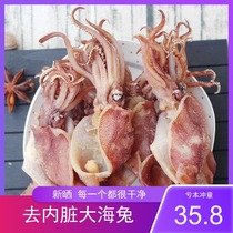 Gut dried sea rabbit 500g fresh squid pen pipe fish sea rabbit cuttlefish squid squid dried goods large