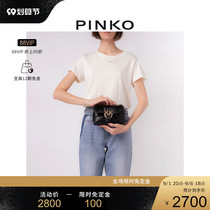 PINKO2022 Womens Bag Sheepskin PUFF Crossbody Bird Bag Swallow Bag 1P22H4Y7SR