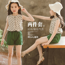 Girls' suit 2022 Korean version of the new Chinese style of summer suit