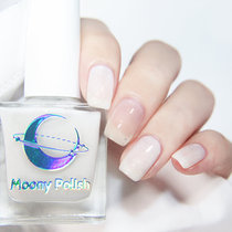 Moony Polish vibrato net red model can not be peeled off long-lasting white girl fairy flash moon nail polish
