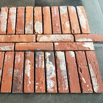 Antique brick veneer wall red brick brick old brick old brick slice cultural brick decoration background wall red brick skin