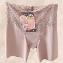 Taiwan Summer No marks High waist collection Beauty body underpants Womens hip closing leg flat corner slapped bottom pants anti-walking light safety pants