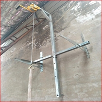 Small Windlass Outdoor Indoor Home Machinery Worksite Manual Lifting Winch Hand Shake Fast Furnishing High Speed Hanger