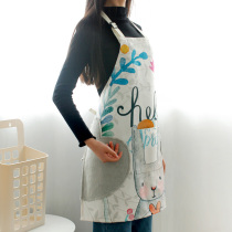 MZao Creative Erasmus Cartoon Apron for adults Childrens apron Anti-fouling anti-oil apron Restaurant Net Red Rub Hand Enclosure