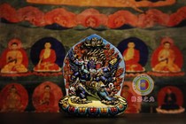 Hand-painted Pu Ba Jin Gang Rub Tibetan Buddhism 05-051