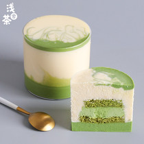 Shallow Tea House Matcha Cake Tiramisu Mousse Healthy Snack Small Net Red Box Dessert Birthday Handmade Dessert