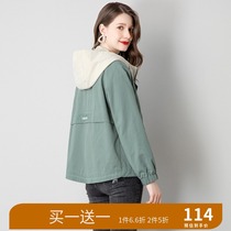 When the cotton color casual overwear jacket 21 years of new products Joker thin womens jacket top