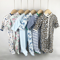 Baby one-piece clothes spring Summer pure cotton long sleeve baby Harsuit newborn girl clothes for premature baby clothes for 0-6 months