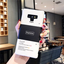 Couple Samsung phone case note9 soft silicone protective cover Note8 all-inclusive anti-drop men and women personality creative ultra-thin