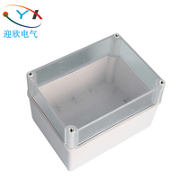 150*200*130 outdoor waterproof junction box transparent cover terminal box plastic cable junction box manufacturer