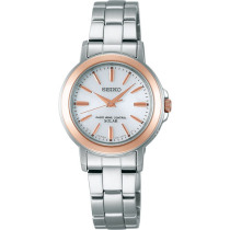 Dumb home Japanese straight hair Seiko eco-kinetic couple SSDT047 048 stylish and simple