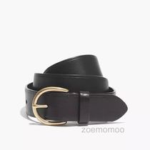 Black Five Limited Time American Sea Naughty Madewell Liu Wen The Same Small Cow Leather Strap Belt