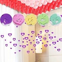 Balloon pendant accessories wedding decoration items romantic rain pendant wedding supplies wedding sequins accessories
