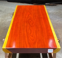 Safflower pear solid wood board half Square 1 8 meters * 72*8 log tea table table desk desk desk writing table