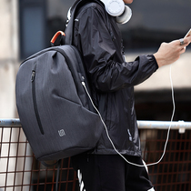 Backpack mens Korean version of the fashion trend casual simple wild travel outdoor lightweight youth school bag mens backpack