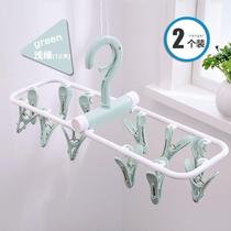 Dry socks hanger multi-panty multi-function disc household drying rack Clothes support underwear round baby baby clip