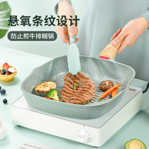 Medical Stone Steak Stripe Frying Pan Specialty Non-stick Pan Small gas induction cookery Special frying-egg pancake Small frying pan